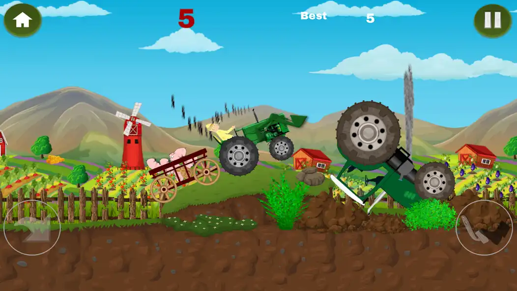 Play Awesome Tractor 2 as an online game Awesome Tractor 2 with UptoPlay