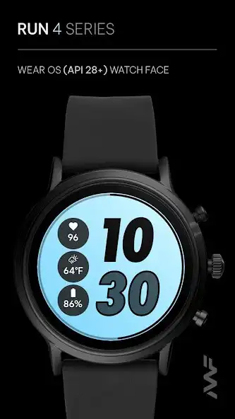 Awf RUN 4 - watch face online game with UptoPlay