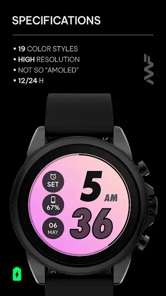 Awf RUN 4 - watch face online game with UptoPlay