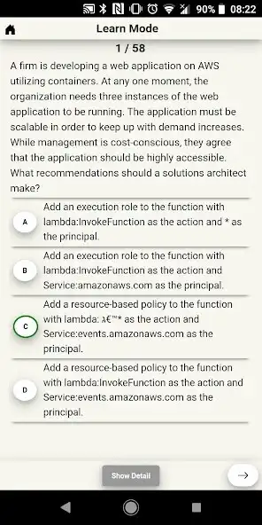 Play AWS Exam Practice as an online game AWS Exam Practice with UptoPlay
