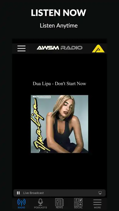Play AWSM Radio as an online game AWSM Radio with UptoPlay