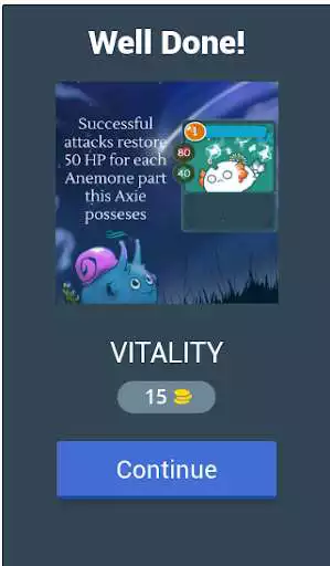 Play Axie Infinity Card Quiz as an online game Axie Infinity Card Quiz with UptoPlay