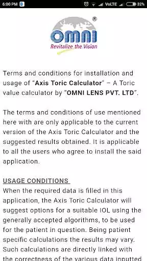 Play Axis Toric Calculator as an online game Axis Toric Calculator with UptoPlay
