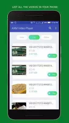 Play AXM Video Player