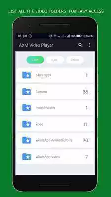 Play AXM Video Player