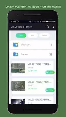 Play AXM Video Player