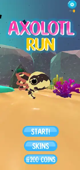 Play Axolotl Run  and enjoy Axolotl Run with UptoPlay