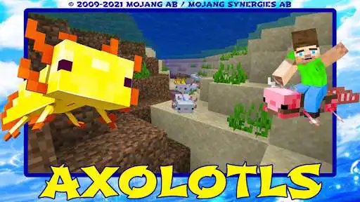 Play Axolotl Skins Minecraft PE - Axolotl Tips  and enjoy Axolotl Skins Minecraft PE - Axolotl Tips with UptoPlay