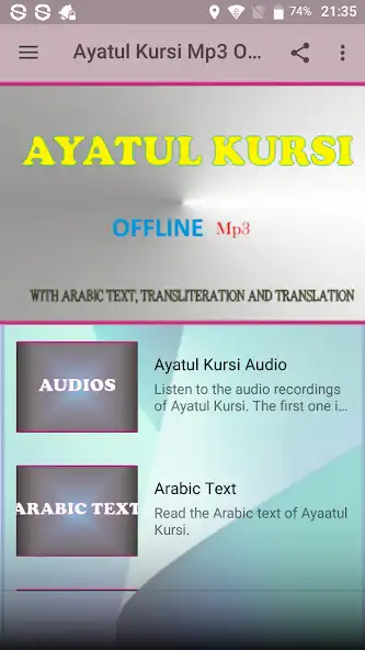 Play Ayatul Kursi Mp3 Offline as an online game Ayatul Kursi Mp3 Offline with UptoPlay