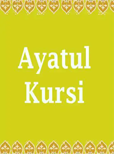 Play Ayat ul Kursi Offline  and enjoy Ayat ul Kursi Offline with UptoPlay
