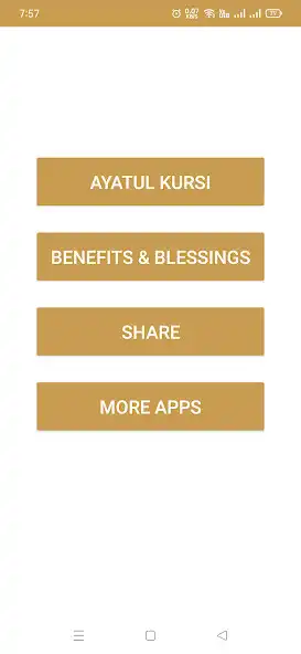 Play Ayatul Kursi- Urdu+Audio as an online game Ayatul Kursi- Urdu+Audio with UptoPlay
