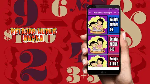 Play Ayo Belajar Huruf dan Angka as an online game Ayo Belajar Huruf dan Angka with UptoPlay