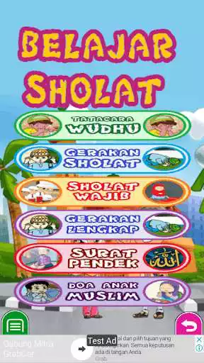 Play Ayo Belajar Sholat as an online game Ayo Belajar Sholat with UptoPlay