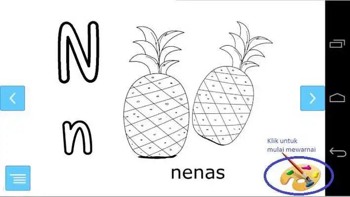 Play Ayo Mewarnai Gambar dan Huruf