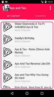 Play Ayo  Teo Music Lyric