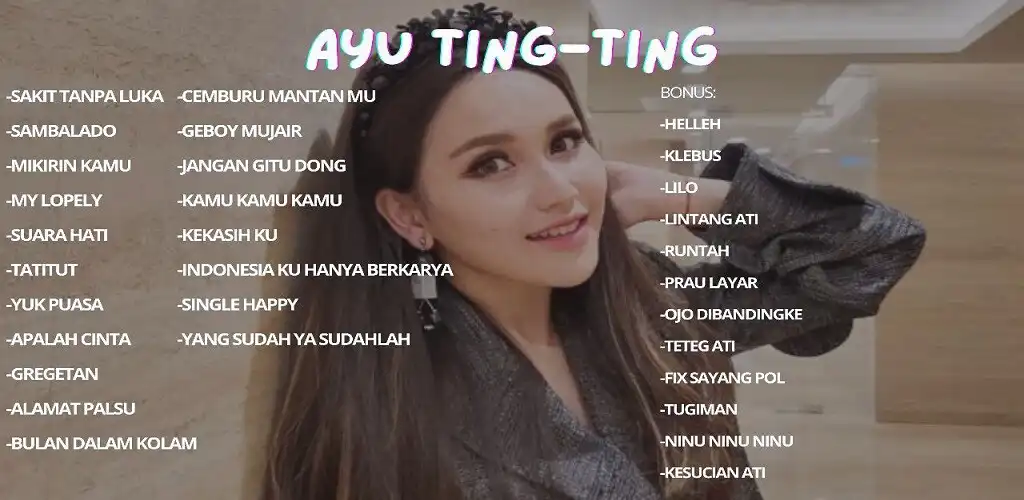 Play Ayu Ting Ting 2022 Offline  and enjoy Ayu Ting Ting 2022 Offline with UptoPlay