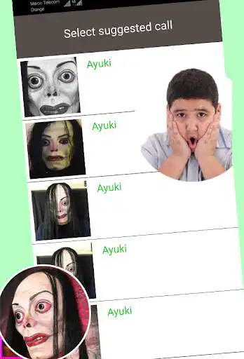 Play Ayuwoki no speaking Fake Call Simulator as an online game Ayuwoki no speaking Fake Call Simulator with UptoPlay