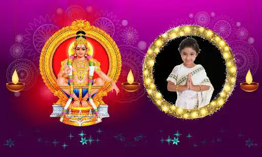 Play Ayyappa Photo Frames as an online game Ayyappa Photo Frames with UptoPlay