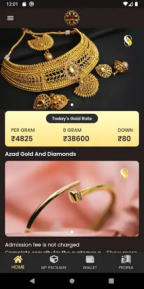 Play Azad Gold And Diamonds as an online game Azad Gold And Diamonds with UptoPlay