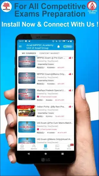 Play Azad MPPSC Academy Unit of Azad as an online game Azad MPPSC Academy Unit of Azad with UptoPlay