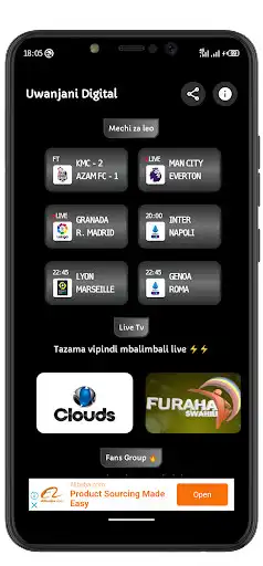 Play Azam Sports Chaneli zote Bure as an online game Azam Sports Chaneli zote Bure with UptoPlay
