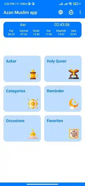 Play Azan Muslim App as an online game Azan Muslim App with UptoPlay
