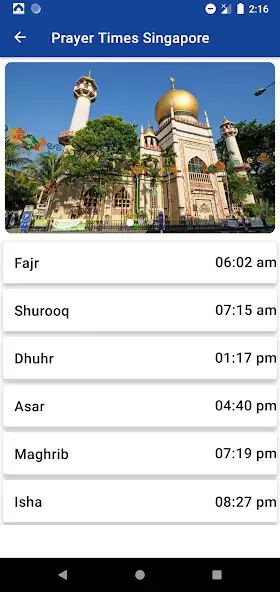 Play Azan Singapore  and enjoy Azan Singapore with UptoPlay