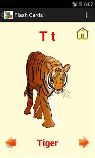 Play A..Z Letters Flash Cards as an online game A..Z Letters Flash Cards with UptoPlay