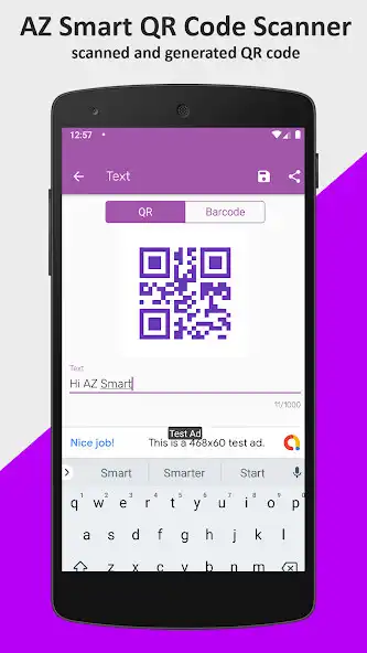 Play AZ Smart QR Code Scanner as an online game AZ Smart QR Code Scanner with UptoPlay