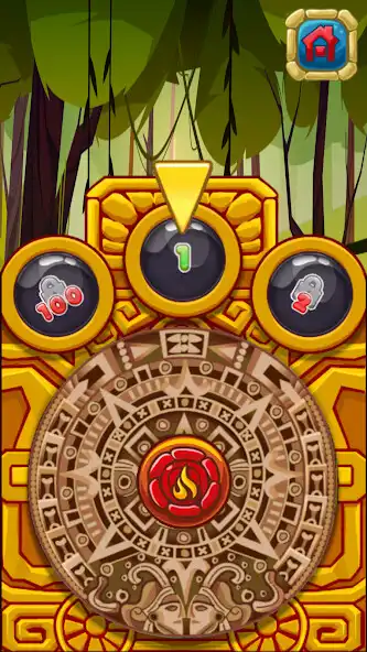 Play Aztec Ball Thrower as an online game Aztec Ball Thrower with UptoPlay