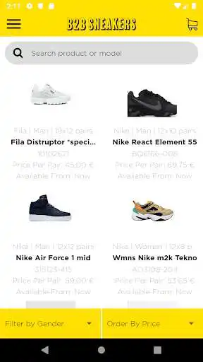 Play B2B Sneakers  and enjoy B2B Sneakers with UptoPlay