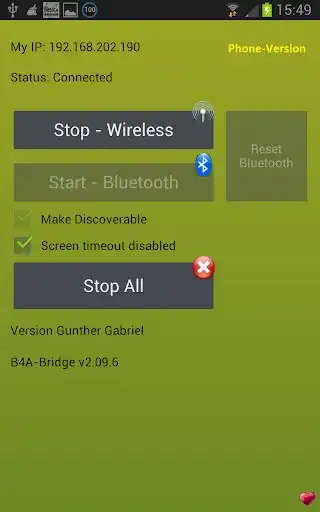 Play APK B4A-Bridge Plus  and enjoy B4A-Bridge Plus with UptoPlay anywheresoftware.b4a.b4abridge_gg