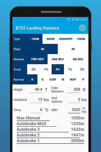 Play B737 Landing Distance Calculator  and enjoy B737 Landing Distance Calculator with UptoPlay