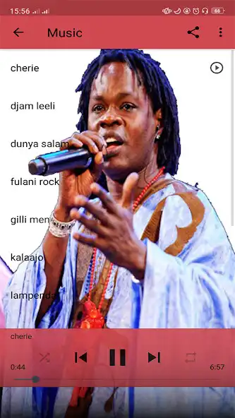 Play Baaba Mal - the best songs without internet as an online game Baaba Mal - the best songs without internet with UptoPlay