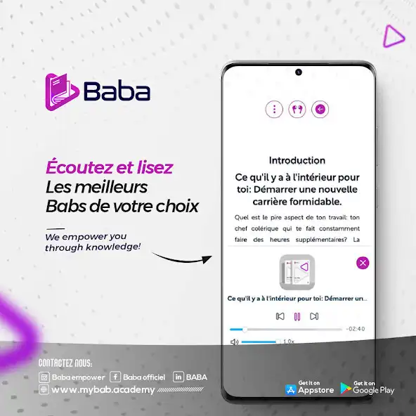 Play BABA - Big ideas in 15 minutes  and enjoy BABA - Big ideas in 15 minutes with UptoPlay
