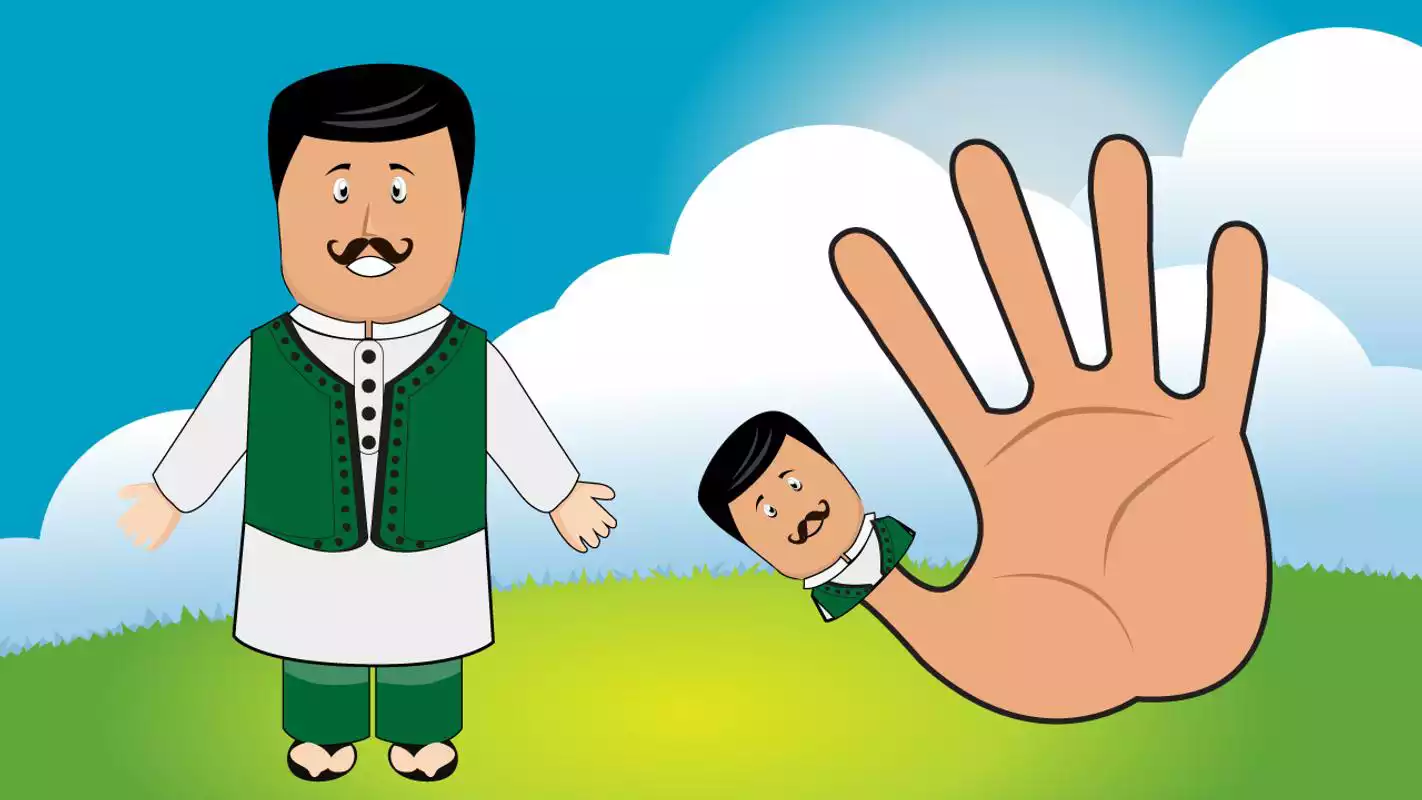 Play Baba Finger - Kids Urdu Poem