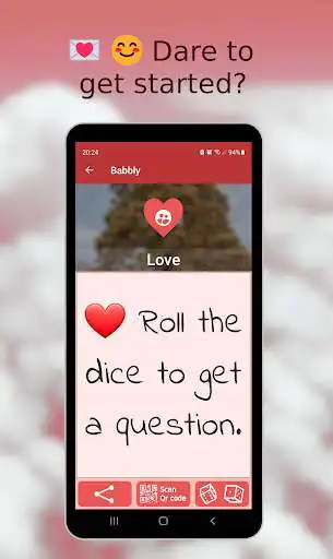 Play Babbly - questions for couples  and enjoy Babbly - questions for couples with UptoPlay