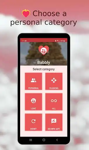 Play Babbly - questions for couples as an online game Babbly - questions for couples with UptoPlay