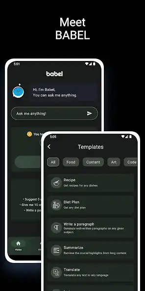 Play Babel AI Chat Talk Translate  and enjoy Babel AI Chat Talk Translate with UptoPlay