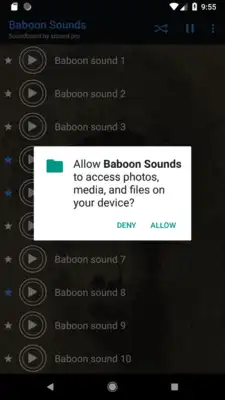 Play Baboon sounds ~ Sboard.pro