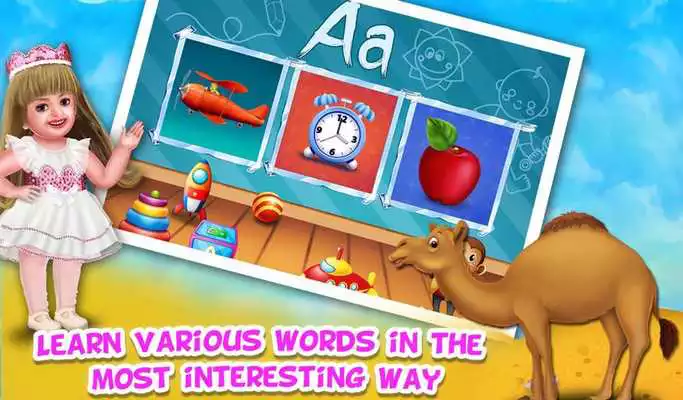 Play Baby Aadhyas Alphabets World  and enjoy Baby Aadhyas Alphabets World with UptoPlay