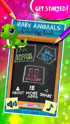 Play Baby Animals Coloring Book