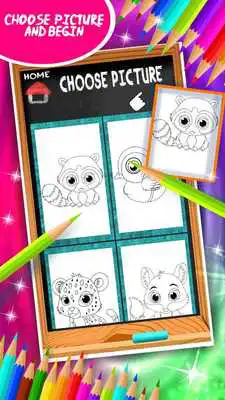 Play Baby Animals Coloring Book
