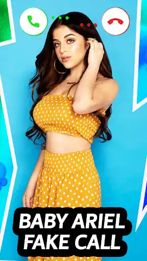 Play Baby Ariel Fake Video Call as an online game Baby Ariel Fake Video Call with UptoPlay