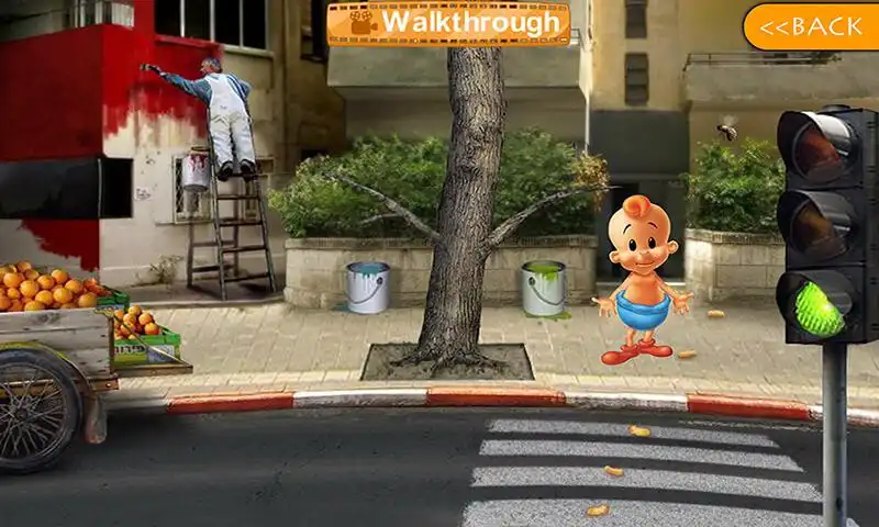 Play Baby Bamba Snack Quest : Fun Adventure Puzzle game as an online game Baby Bamba Snack Quest : Fun Adventure Puzzle game with UptoPlay