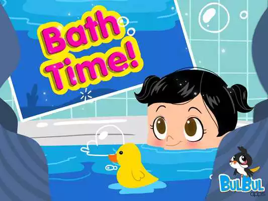 Play Baby Bath Time - Cute Baby App