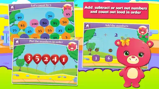 Play Baby Bear Grade One Games as an online game Baby Bear Grade One Games with UptoPlay