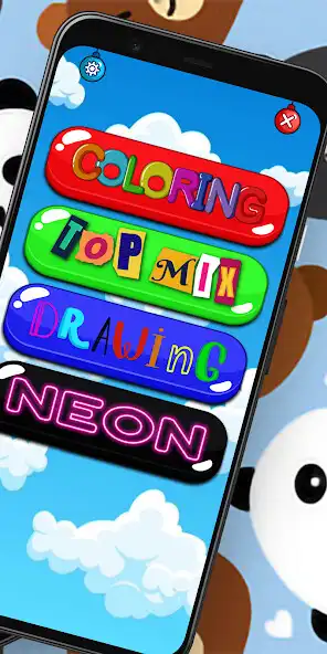 Play Baby bears coloring book as an online game Baby bears coloring book with UptoPlay