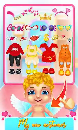 Play Baby Boy Caring Cupidon Dress as an online game Baby Boy Caring Cupidon Dress with UptoPlay