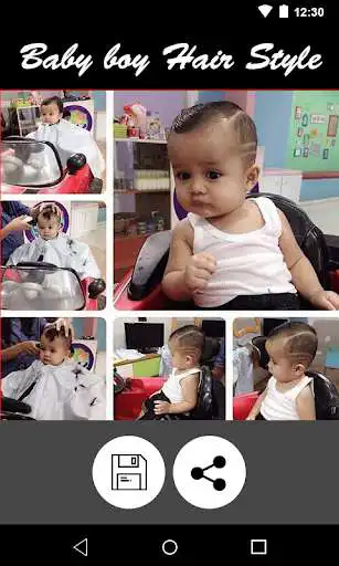 Play Baby boy Hair Style as an online game Baby boy Hair Style with UptoPlay